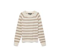 VERO MODA Pullover 'VMDOFFY' crema / beige scuro Donna - Abbigliamento - Taglie comode - Pullover e cardigan - Pullover VERO MODA S