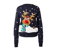 VERO MODA Pullover 'VMFROSTYDEER' navy / marrone / verde / bianco Donna VERO MODA XS