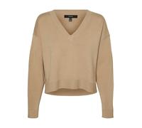 VERO MODA Pullover 'VMGOLD LINK' beige scuro Donna VERO MODA M