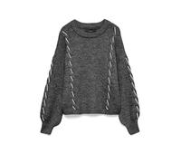 VERO MODA Pullover VMILINA grigio | M