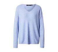 Vero Moda - Vmcrewlefile Ls V-Neck Blouse Noos Blu - Abbigliamento XS Blu