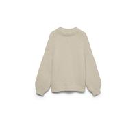 VERO MODA Pullover 'VMMaybe' beige chiaro Donna - Abbigliamento - Taglie comode - Pullover e cardigan - Pullover VERO MODA M