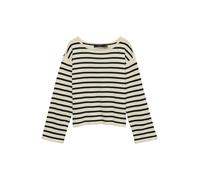 VERO MODA Pullover 'VMNoma' nero / offwhite Donna - PROMO - Pullover e cardigan - Maglioni - Pullover a maglia fine VERO MODA S