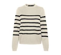 Vero Moda - VMSABA PLAIN LS O-NECK PULLOVER GA NOOS Beige - Abbigliamento XL Beige
