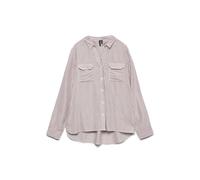 VERO MODA Shirt Vmbumpy LS-Maglietta con Glitter Wvn Ga Noos Donna