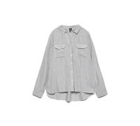 VERO MODA Shirt Vmbumpy LS-Maglietta con Glitter Wvn Ga Noos Donna