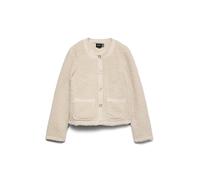 VERO MODA Short Jacket Vmespresso Boo-Giacca Corta, Farina d'avena, S Donna