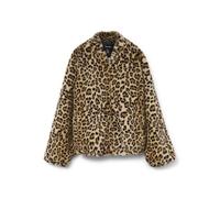 Vero Moda Short Jacket Vmsonjaliga AOP-Giacca Corta Ga Boo, Visone Argenteo, M Donna