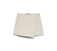 VERO MODA Short Skort Vmmelina HW Noos-Pantaloncini Corti, Rivestimento Argento, M Donna