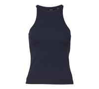 VERO MODA Short Tank Top Vmchloe Ga Jrs Noos-Canottiera Corta, Blazer Blu Marine, S Donna
