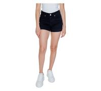 VERO MODA - Shorts in Cotone Neri da Donna Stile Semplice - -Shorts -Donna -Nero -L