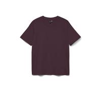 VERO MODA T-Shirt Basica Girocollo con Piega alle Maniche.