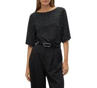 Vero Moda T-shirt manica corta in lurex nero M