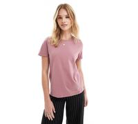 Vero Moda - T-shirt rosa con risvolti XS