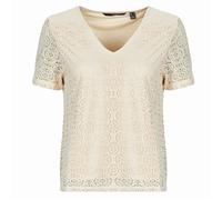 Vero Moda T-shirt VMMAYA in Beige EU S