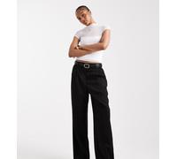 Vero Moda Tall - Pantaloni sartoriali dad fit neri-Nero 38