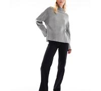 Vero Moda Tall - Tessa - Jeans a fondo ampio e vita alta neri-Nero W32 L36