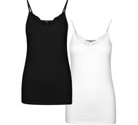 Vero Moda Tall Top 'Inge' nero / bianco Donna Vero Moda Tall XS nero / bianco
