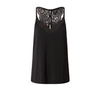 Vero Moda - Canotta nera con spalline sottili e finiture in pizzo-Nero S