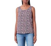 VERO MODA Vmeasy SL Tank Top R1 Wvn Ga, Georgia Peach/AOP: Cille, S Donna