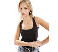 VERO MODA Top 'Million' nero, Taglia XS