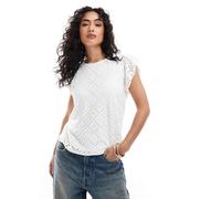 VERO MODA Camicia da donna 'Tassa' bianco, Taglia XS