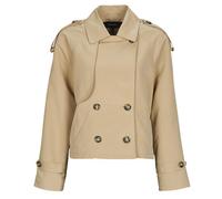 Vero Moda Trench VMCHLOE SHORT TRENCHCOAT in Beige EU XL