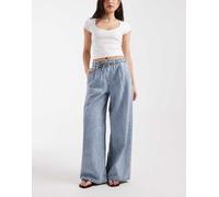 Vero Moda - Valeria - Jeans a fondo ampio a vita medio alta lavaggio blu chiaro W31