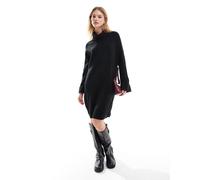 Vero Moda - Vestitino in maglia con collo alto nero S