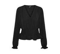 Vero Moda Vmalva L/S Smock Top Wvn Ga Camicia a Maniche Lunghe Donna (Pacco da 1)