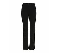 Vero Moda VMAMIRA MR Flared Pant GA Noos, Pantaloni da Donna, Black, XXL/30