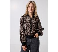 Vero Moda - VMARIA LS HIGHNECK ZIPPER BOMBER JACKET Nero - Abbigliamento S Nero