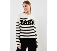 Vero Moda - Vmaria Paris Ls O-Neck Pullover Ga Bianco - Abbigliamento S Bianco