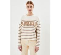 Vero Moda - Vmaria Paris Ls O-Neck Pullover Ga Bianco - Abbigliamento XS Bianco