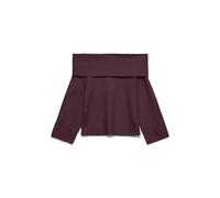 VERO MODA Vmaries LS Offshoulder Maglione BF, Winetasting, M
