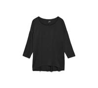VERO MODA Vmava 3/4 Top Jrs Ga Noos, Nero, XL