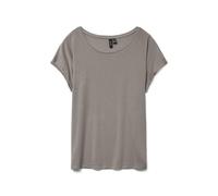 VERO MODA Vmava Plain SS Top Ga Jrs Noos, Moon Rock, XL Donna