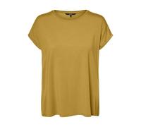 VERO MODA Vmava Plain SS Top Ga Jrs Noos T-Shirt, Golden Spice, XS Donna