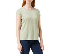 Vero Moda Vmava Plain SS Top Ga Noos Maglietta, Verde (Desert Sage), XL Donna