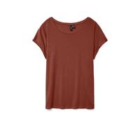 Vero Moda Vmava Plain SS Top Jrs Noos da Donna, Hennè Bruciato, M