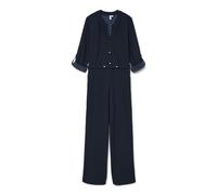 VERO MODA Vmbecca 3/4 Jumpsuit Jrs Btq Ga Tuta, Blazer Blu Marine, L Donna