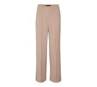 VERO MODA VMBECKY HR Wide Pull ON Pant Noos Pantaloni, Silver Mink, M/30 Donna