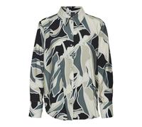 VERO MODA VMBELINE BEA LS Wvn GA - Maglietta Lunga, Black/AOP: BEA, M