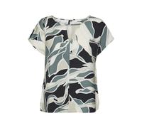 VERO MODA VMBELINE BEA SS Top Wvn GA, Black/AOP: BEA, M