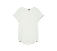 VERO MODA VMBELLA SS Top Wvn GA Noos, Bianco, M