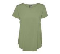 VERO MODA Vmbella SS Top Wvn Ga Noos, Verde Acceso, S Donna