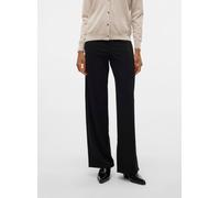 Vero Moda - Vmberlin Zamira Mw Wide Pant Noos Nero - Abbigliamento S X 30 Nero