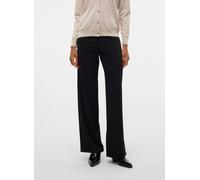 Vero Moda - Vmberlin Zamira Mw Wide Pant Noos Nero - Abbigliamento S X 32 Nero