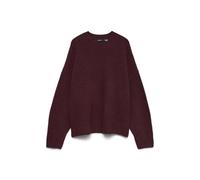 Vero Moda Vmboom LS O-Neck Pullover Ga Noos, Winetasting, S