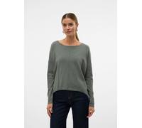 Vero Moda - VMBREEZE AURA LS ZIPPER BLOUSE NOOS Verde - Abbigliamento L Verde